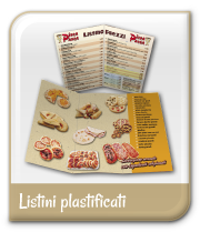 Listini plastificati